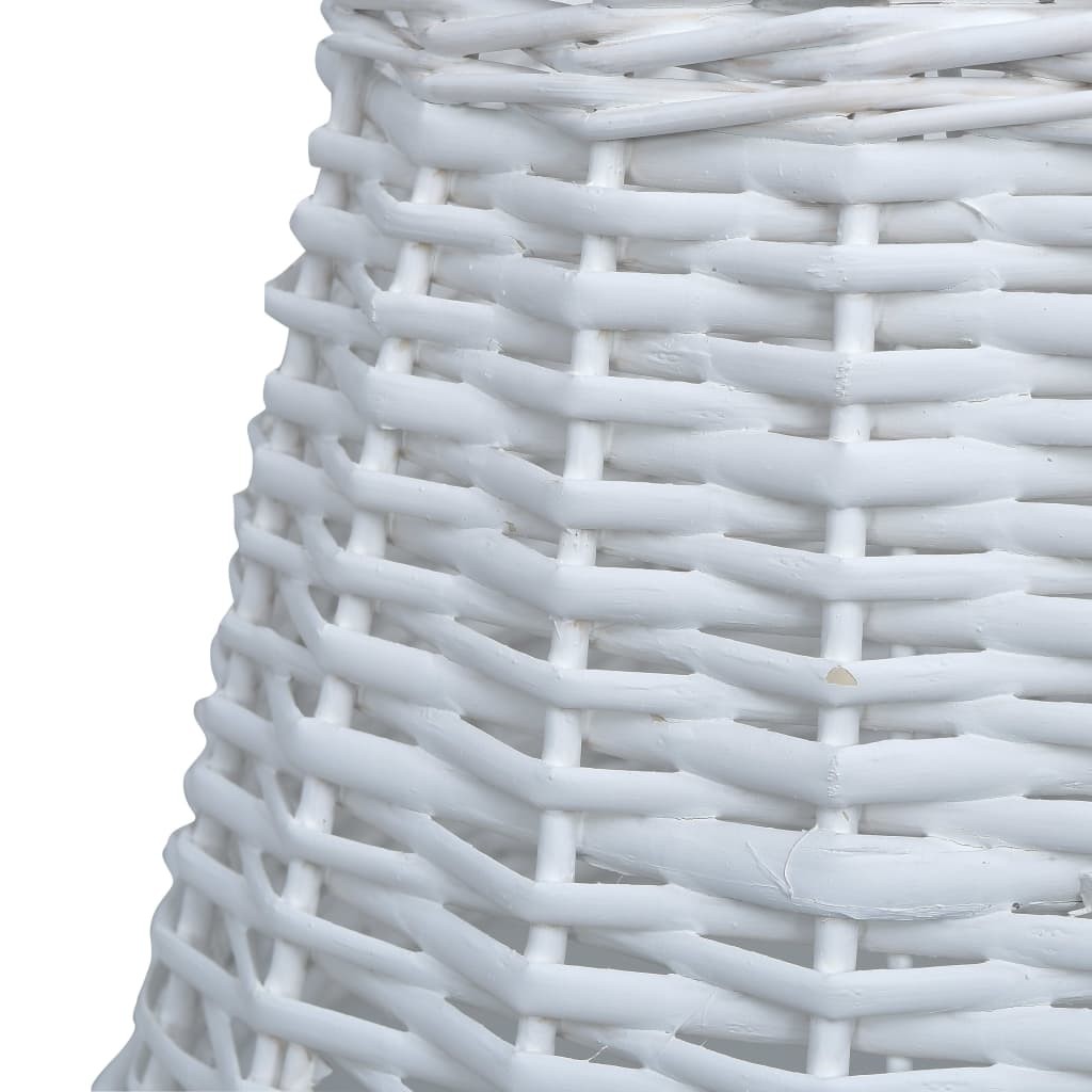 Lamp Shade Wicker 40x26 cm White